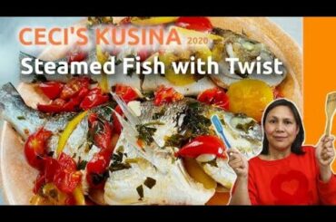 Steamed Fish with Twist Premiere. 12:15 pm Italy Time. 6:15 pm Philippine Time. #Steamed #Fish