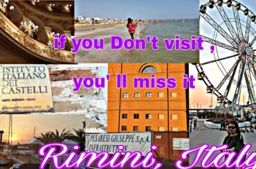 Top places in north Italy| rimini's sea food,| vlog part:2
