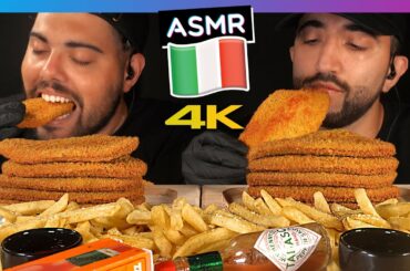 ASMR MUKBANG ITA COTOLETTE & PATATINE ITALIAN FOOD ASMR | VIDEO ASMR CIBO | MUKBANG ASMR ITALIAN