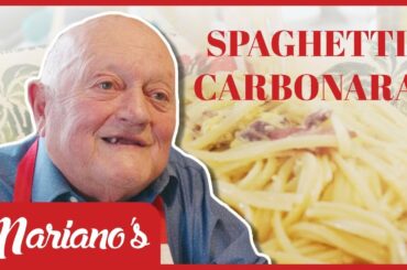 How to Make the PERFECT Spaghetti alla Carbonara | Mariano's Cooking | S1E10