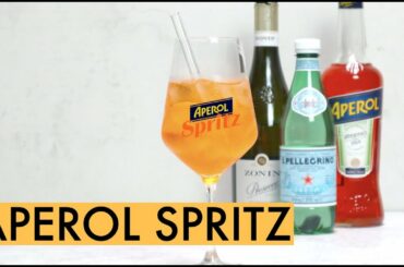 Aperol Spritz recipe | Italian Aperitif with only 3 ingredients