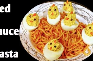 Italian Red Sauce Pasta Recipe | Red Sauce Spaghetti Pasta Recipe | Pasta Recipes in Tamil