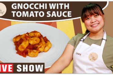 Gnocchi with Tomato Sauce | Italian | European Recipe | Live Show | Yes Chef