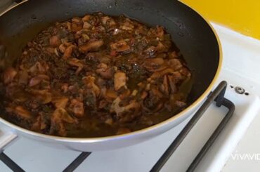 ታሊያቴሊ  በእንጉዳይ አሰራር (italian food )