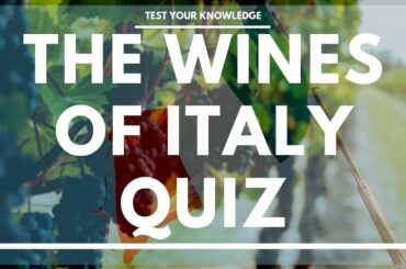 The Wines of Italy Quiz - WSET style questions to test your knowledge