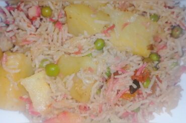 Aloo Matar Pulao recipe | Pakistani Style By Chef Rida in Italy