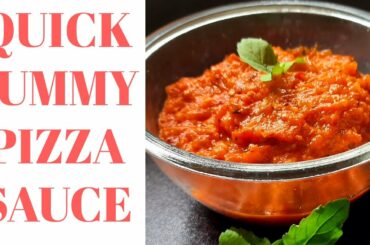 HOMEMADE_PIZZA_SAUCE|Best_pizzasauce_recipe|Tips and tricks to make Italian pizza sauce|Tasty bites
