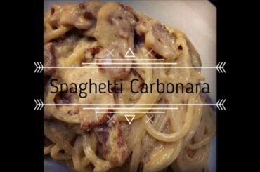 Italian Spaghetti Carbonara l Gianluca Contu