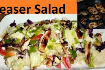 Ceaser Salad | Quick and Healthy Diet Salad recipe with Ceaser sauce by Capital Cuisine