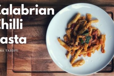How to Make Calabrian Chilli Pasta (Fideja with Nduja) - Regional Italian Cuisine