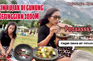 BIKIN RUJAK BUAH DI ATAS GUNUNG ALPEN KETINGGIAN 2000m - COOKING ADVENTURE