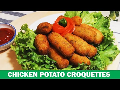 ITALIAN CHICKEN POTATO CROQUETTES RECIPE BY FOOD 4 FAMILY /ITALIAN RECIPE ITALIAN CHICKEN POTATO CROQUETTES RECIPE BY FOOD 4 FAMILY /ITALIAN RECIPE