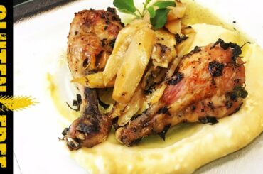 Italian style grilled chicken with parsley - gluten free recipe