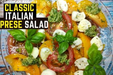 Italian Caprese Salad | 5 minute food recipe
