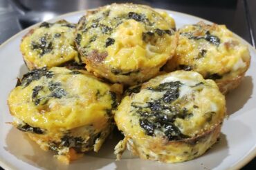 A Quick Breakfast Recipe: Italian Sausage and Spinach Egg Muffins