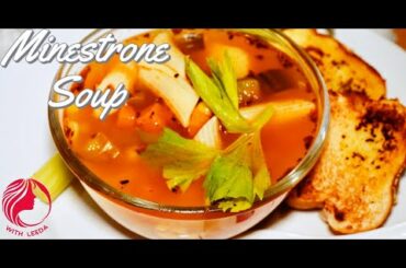 Best Minestrone Soup Recipe - Italian Vegetable and Pasta Soup