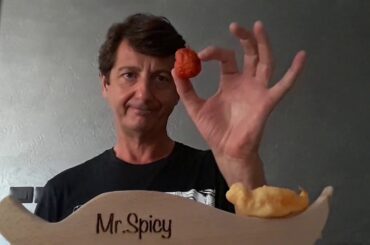 Video Tasting of the Italian Champion Mr Spicy with four super hot chillies