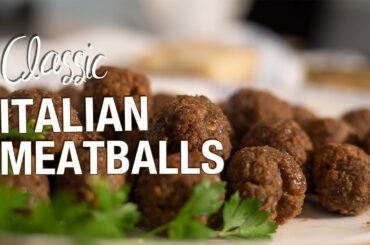 Italian Meatballs Recipe - The Pasta Queen