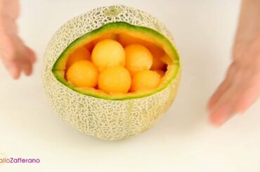 How to peel and cut a cantaloupe - cooking tutorial