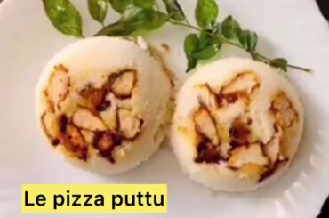 പിസ്സാ പുട്ട്/ le pizza puttu, dusion kerala and italian food without oven gluten free pizza cake