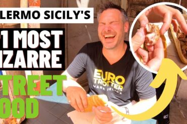 #1 MOST BIZARRE STREET FOOD IN PALERMO SICILY | Italy Travel Vlog