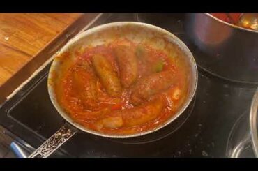 E12 Italian Sausage & Peppers (Recipe & Instructions in Description Below) Subscribe & Share!