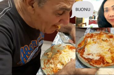 FILIPINA ITALIAN: HUBBY ITALIAN COOKS TYPICAL FOOD IN SARDEGNA