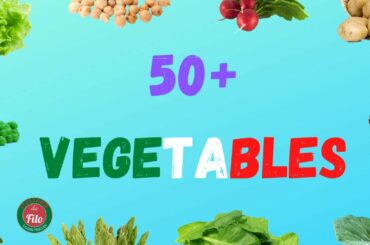 Verdure & Ortaggi  | ITALIAN FOOD VOCABULARY | F18