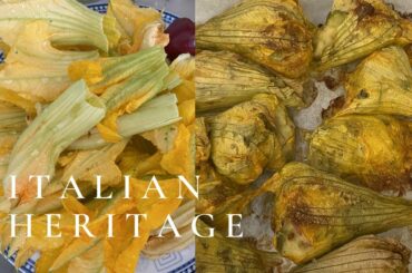 HOW TO COOK FLOWERS - THE ITALIAN WAY Victorian Oven Recipe