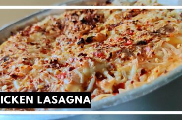 CHICKEN LASAGNA | ITALIAN RECIPE | RESTAURANT STYLE | HOMEMADE | GOURMET MOMMY