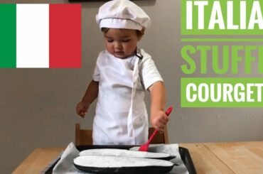 How to make Italian stuffed courgette with Sami