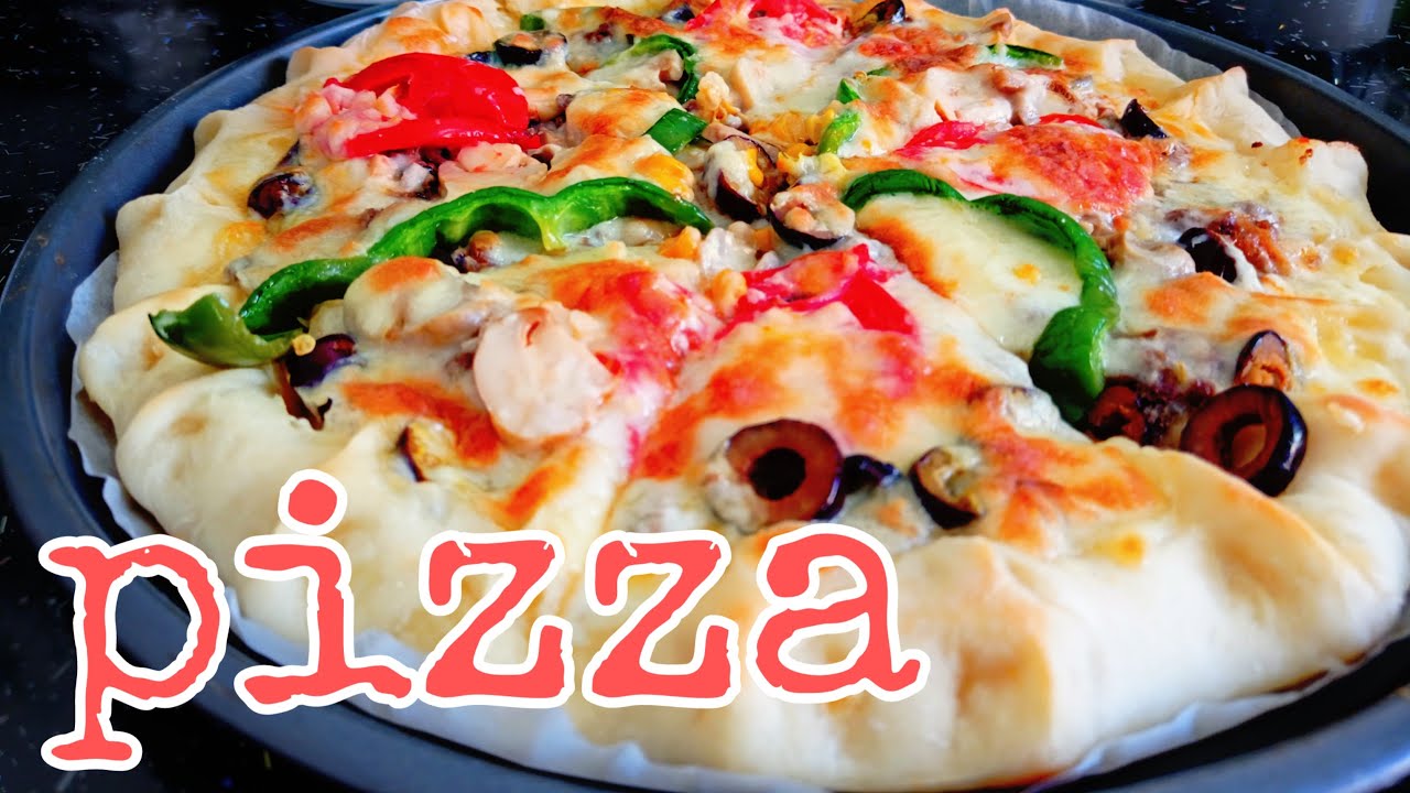 بيتزا إيطالية مع عجينة هشة وسهلة وسريعة| Italian pizza with crispy dough, easy and fast بيتزا إيطالية مع عجينة هشة وسهلة وسريعة| Italian pizza with crispy dough, easy and fast