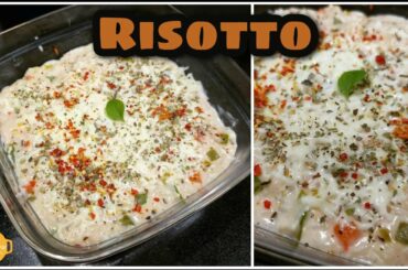 Risotto Recipe | Jain Italian Risotto recipe | Veg Creamy and Cheesy Risotto | The Yellow Kitchen