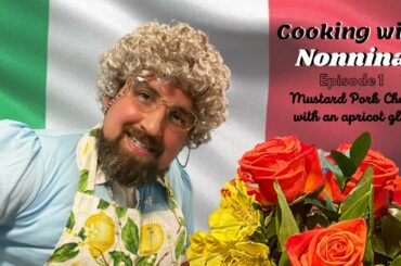 Cooking with Nonnina: Mustard Pork Chop with an Apricot Glaze