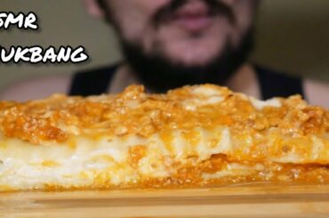 MUKBANG ITA | LASAGNA BOLOGNESE EATING SHOW ITALIANO *ASMR PASTA EATING SOUNDS CIBO WISPERING ITA