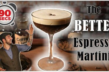 ESPRESSO MARTINI - Cocktails in 90 Seconds - Cocktails recipes #espresso #martini #coffee