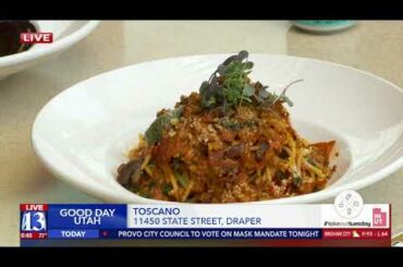 Dine In Utah – Take Out Tuesday - Toscano w/ SLC Foodie