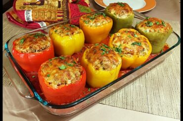 Stuffed Peppers Recipe • Tasty Beef & Italian Sausage Dish! - Episode #448