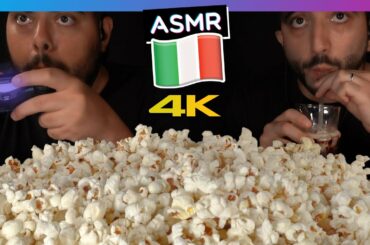 ASMR MUKBANG ITA POPCORN & PLAYSTATION ITALIAN FOOD ASMR | VIDEO ASMR CIBO | MUKBANG ASMR ITALIAN