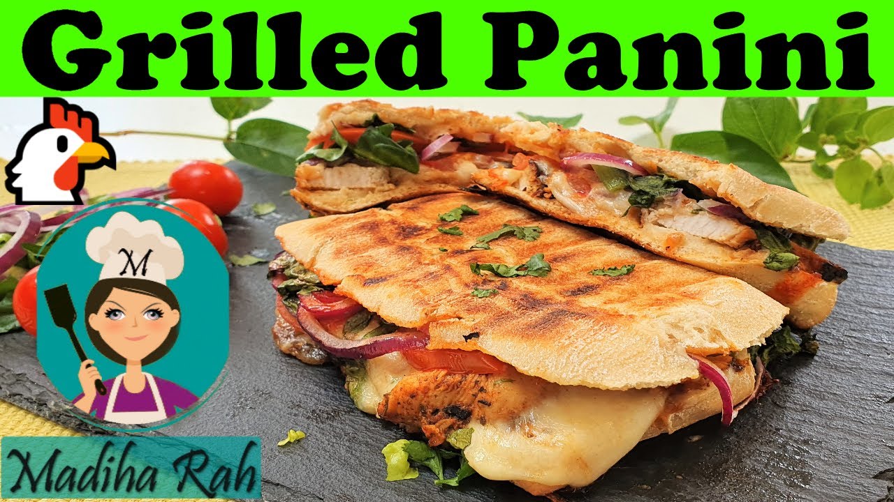 Chicken Panini Grilled ❤️ Sandwich Recipe – Italian Cheese Sandwich Recipe Chicken Panini Grilled ❤️ Sandwich Recipe - Italian Cheese Sandwich Recipe
