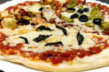 3 in 1 PIZZA | ITALIAN, INDIAN & MEXICAN pizza recipe (Home-made base) | Sushma's Cooking Classes