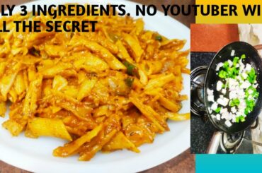 Red Sauce Pasta Recipe | Indian Style Red Sauce Pasta | Indo Italian Pasta | My best recipe ever|