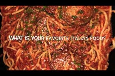 Favorite Italian Foods | Alyssa’s Channel #5