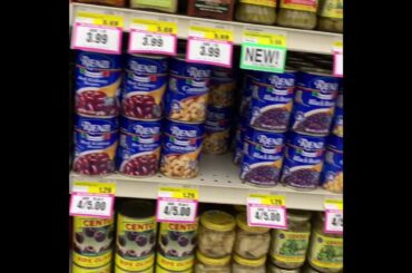 Italian Food aisle in a piggly wiggly in Sheboygan wi.