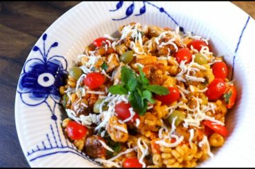 Anu's Yummy Kitchen - How to make creamy pasta - Italian creamy pasta.