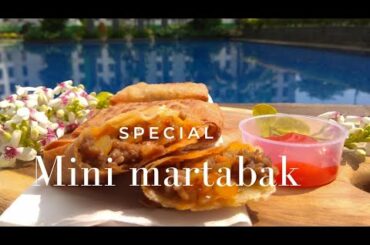Indonesian but Italian taste/ Indonesia rasa Itali! Mini martabak recipe