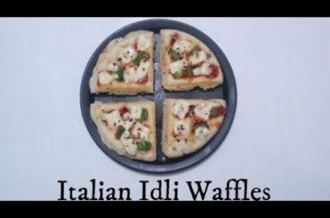 italian idli waffles//savoury waffle recipe//Ganesh Chaturthi Snacks EP05//dosa waffle recipe