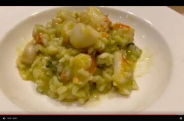 Easy Delicious Italian Recipe: Risotto Capesante e Avocado