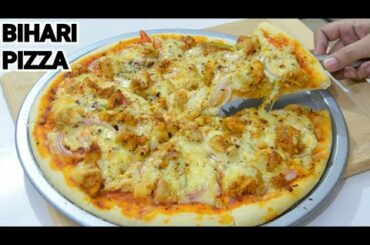 BIHARI BOTY PIZZA by (YES I CAN COOK)