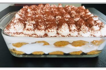 TIRAMISU | Eggless Tiramisu Recipe | Italian Dessert Recipe (non alcohol) -Foodie